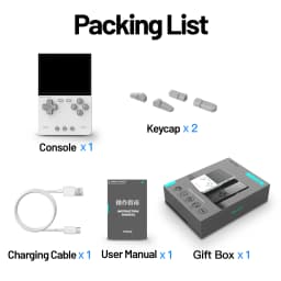 TRIMUI BRICK CNC Metal Retro Handheld Console 3.2" 1024x768 IPS Linux Mood LED Free Keycap 3000mAh WiFi Gift for Game Lovers