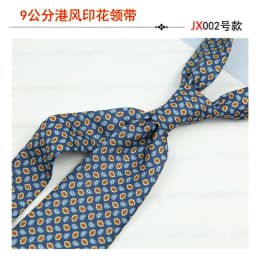 9cm Width Casual Winter Neckties Paisley Printed Neck Ties For Men Adult New Design Red Flower Silky Tie Wedding Daily Wear Gift