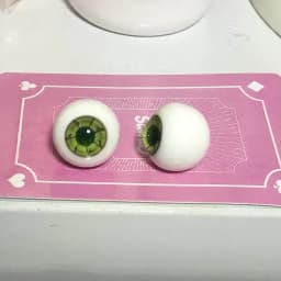 20mm/18mm Glass Eyes Black For BJD Doll Accessory Brown Eyes Movable Round Eyeball Doll Toy Accessories