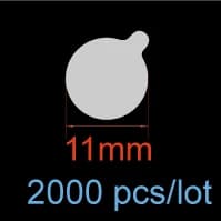 Aluminium Foil Sealing Sticker With Handle for Hose Cosmetics Bottle Chemical Tube Mouth Jar Opening Liquid Container Cover
