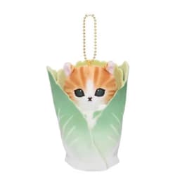 Kawaii Mofusand Shark Cat Fruit and Vegetable Series Plush Toys Backpack Keychain Cartoon Soft Stuffed Doll Girls Birthday Gift