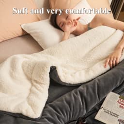 Super Soft Imitation Lambswool Autumn Winter Blanket Double Queen Blankets High-quality Comfortable Milk Fleece Sofa Blanket