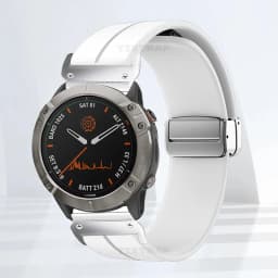 Magnetic Silicone Strap for Garmin watch Fenix 6 6x 7 7x pro 5 5x Plus 3 3HR Quick Fit No Gaps Sports 22mm 26MM Band for Enduro