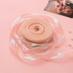 1 Meter Silk Ribbon Organza Satin For DIY Craft Gift Jewelry Packaging Decoration Wedding Bouquets Wreath Sewing Supplies