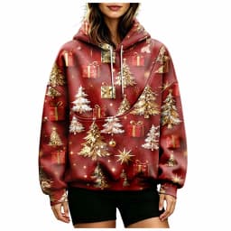 Women Fall And Winter Hoodie With Pet Pouch Oversized Pocket Colorful Print Sweatshirt For Dogs And Cats Long Sleeve Hoodie