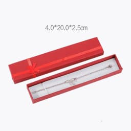 Paper Necklace Jewelry Box High-grade Gift Packaging Box Long Chain Bracelet Storage Box Jewelry Organizer Case Wholesale Joyero