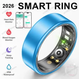 2026 New Smart Ring Heart Rate Blood Pressure Sleep Monitor Motion Tracker IP68 Waterproof Men Women Smart Ring Holiday Gift R10