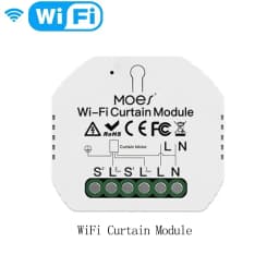 MOES Wifi Smart Light Switch Diy Breaker Module Smart Life/Tuya APP Remote Control,Works with Alexa Echo Google Home 1/2 Way