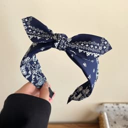 1/2pcs Elegant Fabric Wide Cashew Print Headband for Woman Bohemian Style Daily Wear Hair Band Fashion Girl Wash Face Hair Hoop