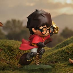 POP MART Hirono Harry Potter Series Blind Box Mystery Box Guess Bag Toys Doll Cute Anime Figure Desktop Ornaments Collection