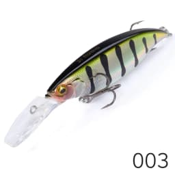 D1 Wobblers Lure Long Lip 80mm 11.5g Floating Rolling Minnow Fishing Tackle Artificial Hard Bait For Piker Bass Perch DT5013