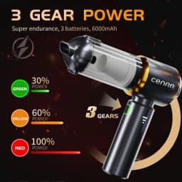 CENRR 2025 NEW Car Vacuum Cleaner  Powerful Mini 998000PA Portable Vacuum Cleaner for Home Appliance Handheld Blower Car Cleaner