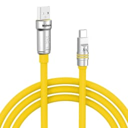 Hichain PD15W USB A To C Fast Charging Cable Liquid Silicone Soft Cable For Samsung For Xiaomi For Huawei 1.2M/2M Phone Cable