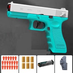 Automatic Colt 1911 Automatic Shell Soft Bullet Toy Gun Air Gunner Gun CS Shooting Boys Toy