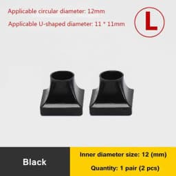 High Heel Protectors Heel Repair Caps Covers Heel Cover Non-slip Square TPU/PVC Material Soft Damping Woman 1 Pair