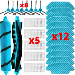For Cecotec Conga 1890 4090 4490 4690 5090 5490 6090 Accessories Main Side Brush Hepa Filter Mop Parts