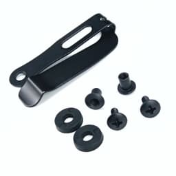 1piece Stainless Steel KYDEX IWB HOLSTER CLIPS K Sheath Waist Clip Accessories Knife Scabbard Back Clip KYDEX Carrying Belt Clip