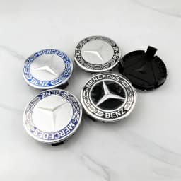 20Pcs 75mm Car Wheel Center Cap Hub Covers Badge For Mercedes Benz AMG B/C/E/S Class C43 C63 E43 E53 E63 GLC GLK CLA Accessories