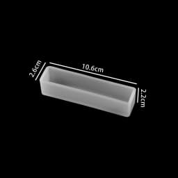1Pcs Polygon Silicone Plant Specimen Mould UV Epoxy Square Rectangle Resin Mold for DIY Jewelry Making Accessories