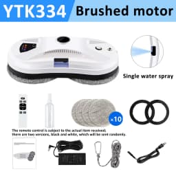 DIVEDEER White/Black Home Automatic No Spray or Water spray Window Cleaning Robot Intelligent Wipe High-rise Large Area Window