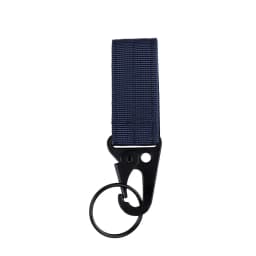Tactical Belt Keychain Holder Carabiner Key Hook Nylon Webbing Buckle Systems Belts Buckle Hanging Hiking Outdoor Accessories