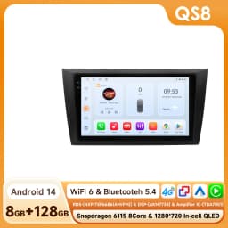 Hizpo Car Intelligent Systems Smart Stereo for VW Volkswagen Golf 6 2008-2016 GPS Radio Wireless CarPlay Android Auto 6115 4G