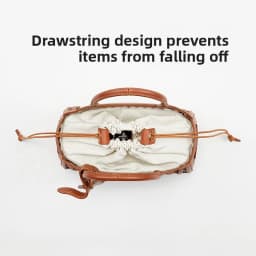 Hollow Bag Organizer Insert for MiuuuuuM Leather Basket S Woven Canvas Storage Bag Support Storage Inner Liner Bag Accessories