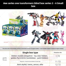 IDW Transformers Collectible Figure AULDEY AAC Blind Box Storm Gathering Mecha Model Optimus Orion 30+ Joint Action Figure Toys