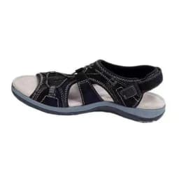 Women's Sandals Summer 2024 New Round Head Breathable Casual Sandals Large Size Flat Beach Sandals Women Zapatos De Mujer