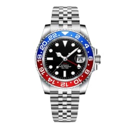 Corgeut 40mm Men's Custom logo NH34 Watch - Custom Logo. Customizable Strap, Dial, Engravings. Auto, Cal, Mech, Sapphire Glass
