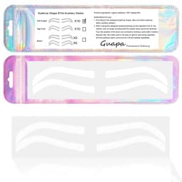 2024 Disposable Eyebrow Design Stencil Eyebrow Tint Airbrush Auxiliary Sticker for Brows Shaping with Single EyebrowsType Option