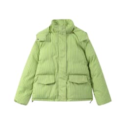 Elegant Cotton Warm Women's Jacket Autumn Winter Loose Full Sleeve Zipper Stand Collar Thicken Coats 2026 Waist Outwear Lady
