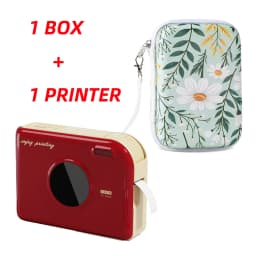 Phomemo A30 Label Printer with Storage Case Wireless Bluetooth Printer Gift Ribbon Printer DIY Gifts and Journaling