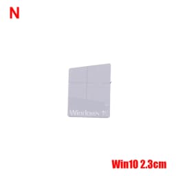 DIY Eleventh Generation 11th Generation Core I9 EVO I7 I5 Win10 Computer Sticker Notebook Label Laptop Metal Sticker