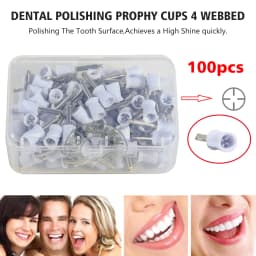 Dental Cordless Electric Hygiene Prophy With LCD Screen 4:1 Contra angle/Nose Cone Handpiece/Prophy Angles/Polish Cups