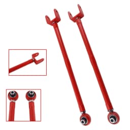 High Quality Steel Adjustable Suspension Camber Control Arms For BMW 3 Series Blue Red