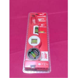 Milwaukee Level Series Premium Spirit Levels & Angle Finders High Accuracy Hand Tools for Construction/Plumbing/Woodworking