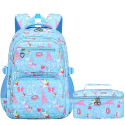 Cute Student Backpack 3pcs/set Primary Schoolbag Rabbits and quicksand Kawaii Student Backpack Teenage Girls Handbag Rucksack