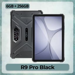 HOTWAV R9 Pro IP68 & IP69K Tablet 11'' FHD+ 2K Display 20080mAh Massive Battery 20W Fast Charging Super Campinglight Pad Android 14 6GB 256GB 64MP + 16MP Camera Global 4G Octa-core Tablet PC