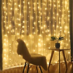 New LED Icicle Curtain String Light 3x3M EU Plug 8 Modes Christmas Garland Fairy Lights for Wedding Party Garden Home Decoration