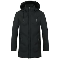 Top Grade Designer New Brand Men Parka Jacket Thick Casual Fashion Windbreaker Hooded Bubble Coats Long Mens Clothes 2026