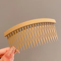 Solod Color Plastic Side Hair Twist Comb French Twist Comb for Women 20 Teeth Fine Hair Clips Fashion Hair Accessories Wholesale
