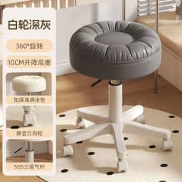Modern and Simple Adjustable Chair Makeup Chair 360° Rotating Chairs Home Chair Nail Salon Chair Pratical Dressing Chair Arrival