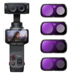 K&F CONCEPT ND Filters for Insta360 Luna Ultra Magnetic Filter UV CPL Black Mist 1-4 Variable Neutral Density Lens Filters