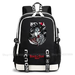 Attack on Titan Backpack Anime Mochila Student School Bag Boys Girls Gift Casual Daily Travel Rucksack