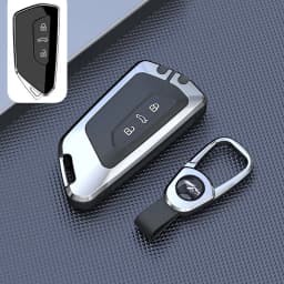Car Key Holder Case Cover For VW Volkswagen Passat B8 CC Polo Tiguan Golf 7 GOLF8 MK8 MK4 For Skoda A7 A5 Octavia Superb Yeti