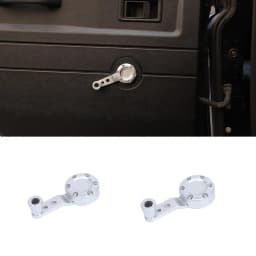 For Land Rover Defender 90 110 2004-18 Aluminum Alloy Car Door Inner Door Bowl Door Handle Decoration Replacement Accessories