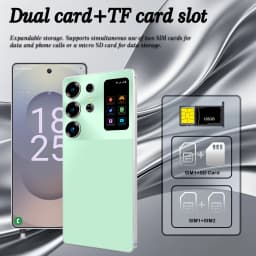 S25 Ultra Unlocked 5G Android Phone 6.9 Inch HD Display 8000mAh Battery 108MP+72MP Dual SIM Smartphone Camera Face ID GPS AL11