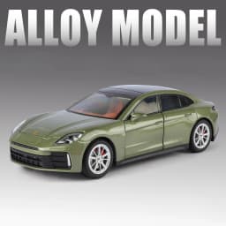 1:32 Cayennes Turbo SUV Panamera Alloy Car Model Diecasts Metal Toy Vehicles Car Model Simulation Sound and Light Childrens Gift