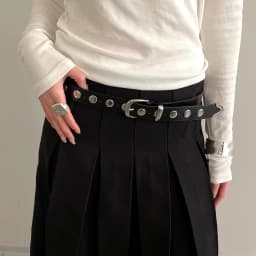 New Heavy-Duty Rivet Leather Belt Versatile Waist Belt With A Unique Accessory Belt For Women